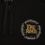 Image produit Seigneur des Anneaux - Sweat à capuche noir avec carte de la Terre du Milieu