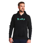 Image produit Rick et Morty - Sweat à capuche Portal Boyz phosphorescent noir
