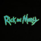 Image produit Rick et Morty - Sweat à capuche Portal Boyz phosphorescent noir