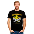 Image produit T-shirt noir du collège Quidditch Hufflepuff - Harry Potter