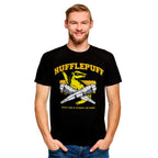 Image produit T-shirt noir du collège Quidditch Hufflepuff - Harry Potter