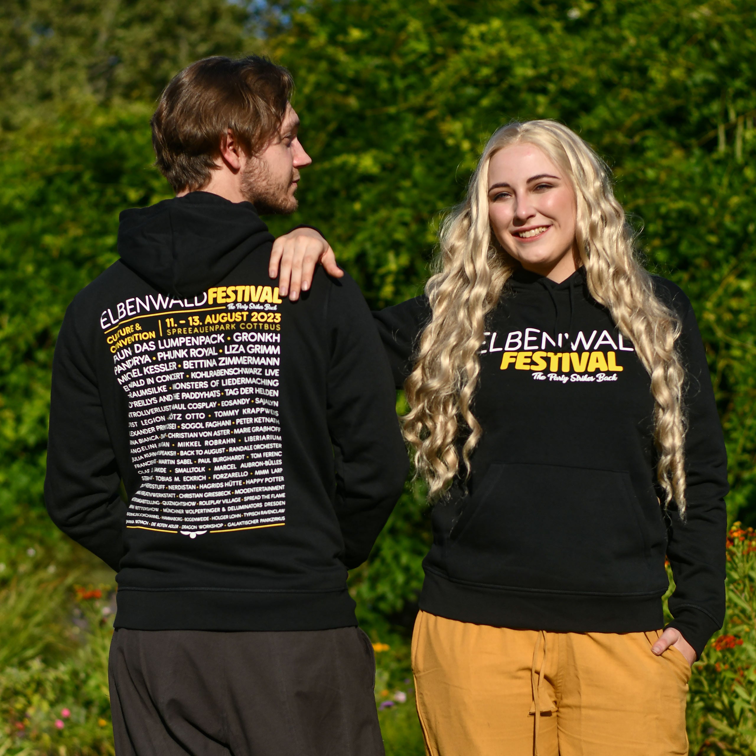 Image produit Hoodie noir Elbenwald Festival The Party Strikes Back