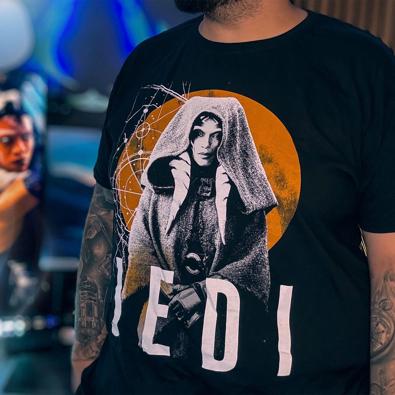 Image produit Star Wars - T-shirt Jedi Ahsoka noir