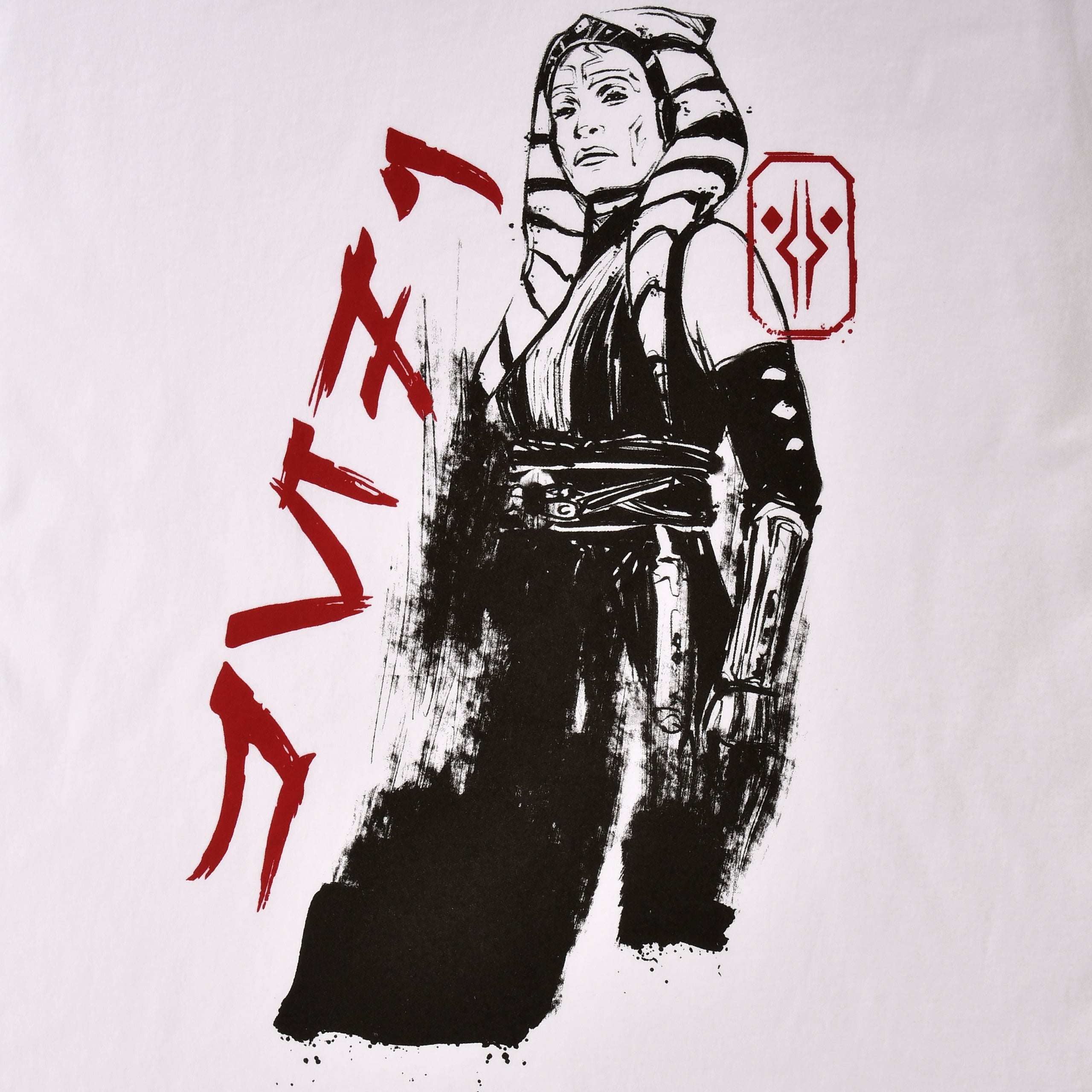 Image produit Star Wars - T-shirt Ahsoka blanc