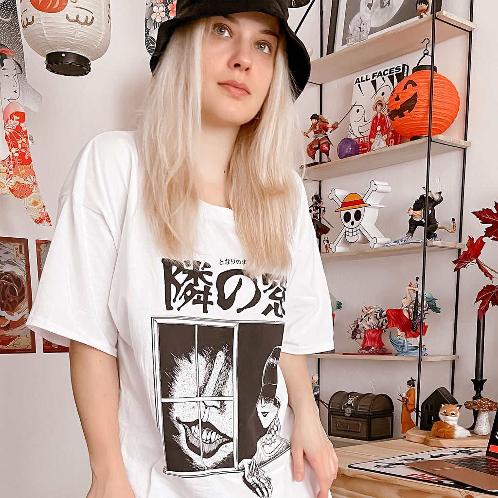 Image produit Junji Ito - T-shirt Window blanc