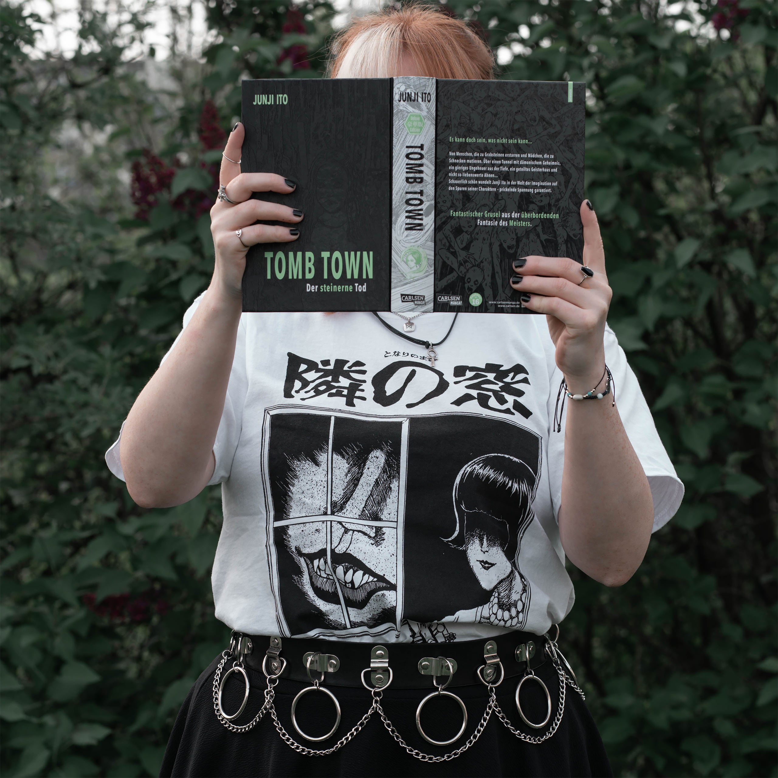 Image produit Junji Ito - T-shirt Window blanc