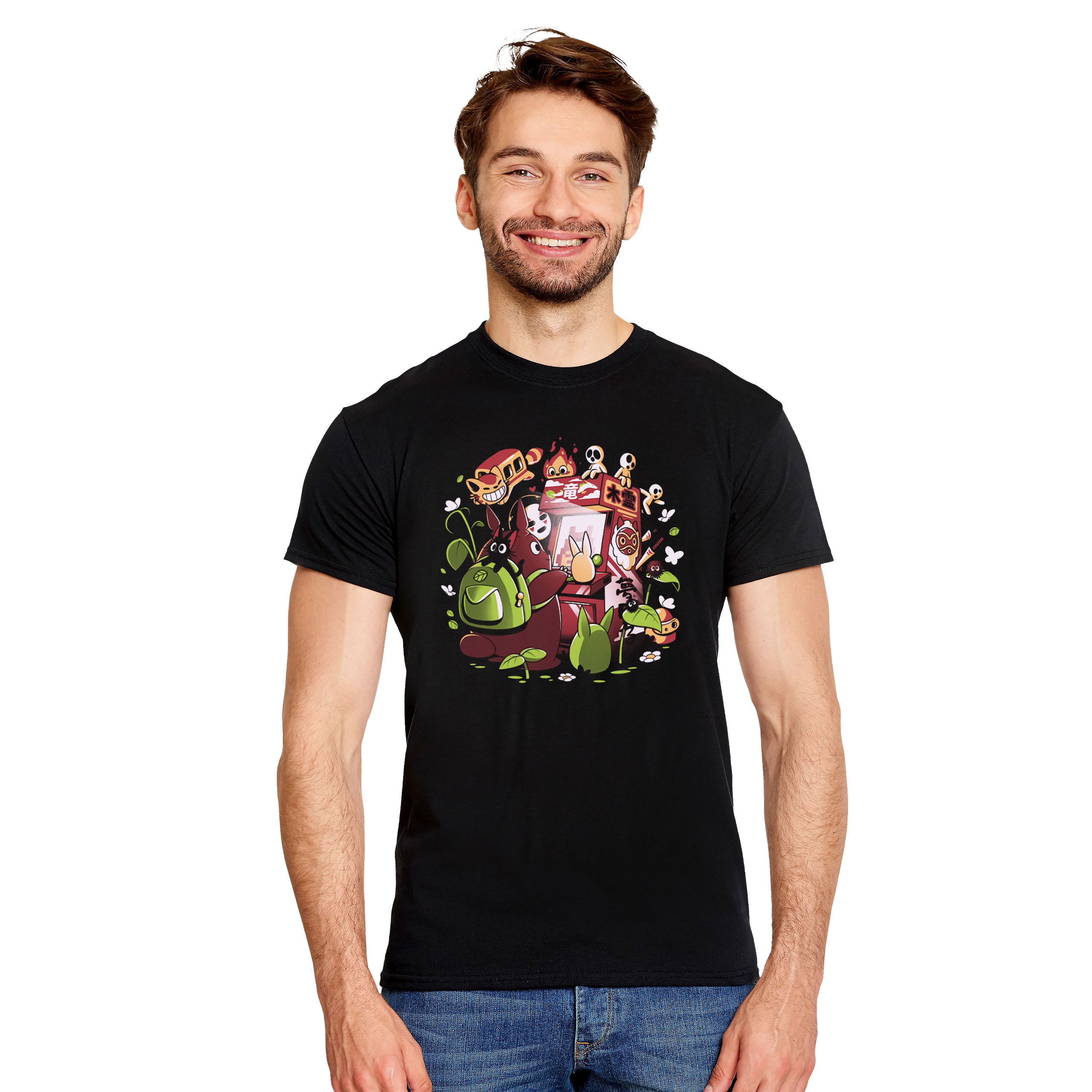 Image produit Ilustrata - T-shirt Ready Player Neighbor noir
