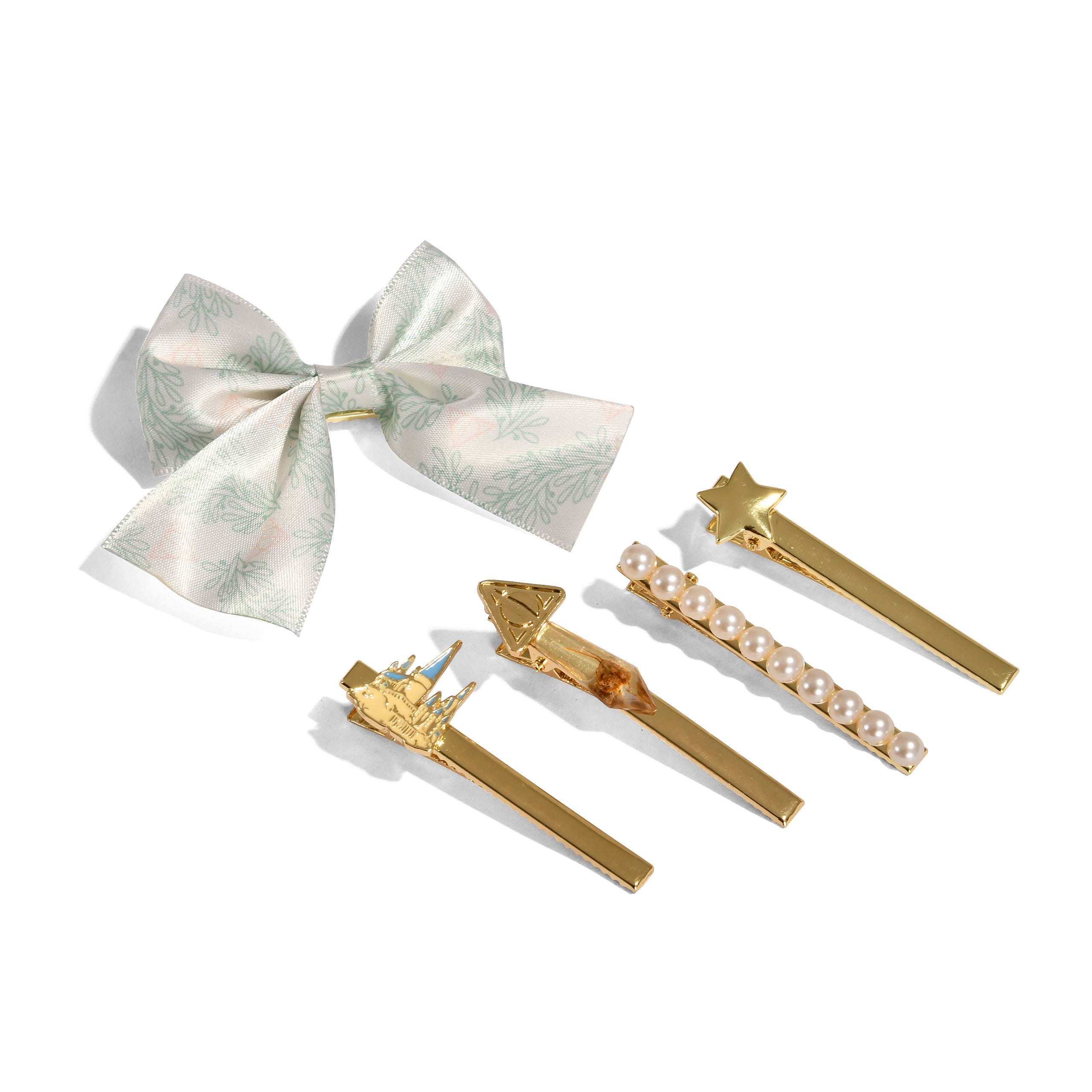 Image produit Harry Potter - Lot de 5 barrettes à cheveux symboles