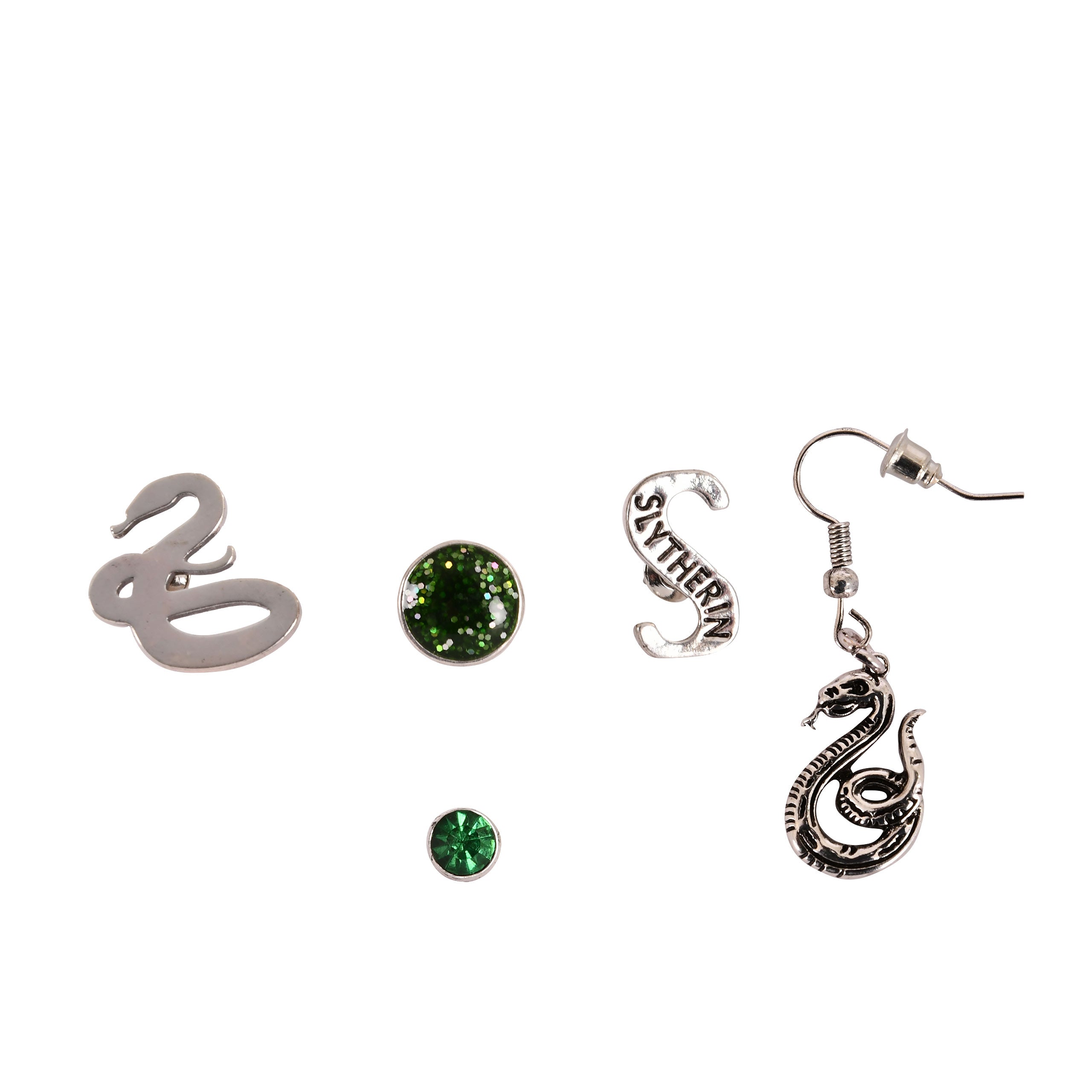 Image produit Harry Potter - Set de Boucles d'Oreilles Slytherin