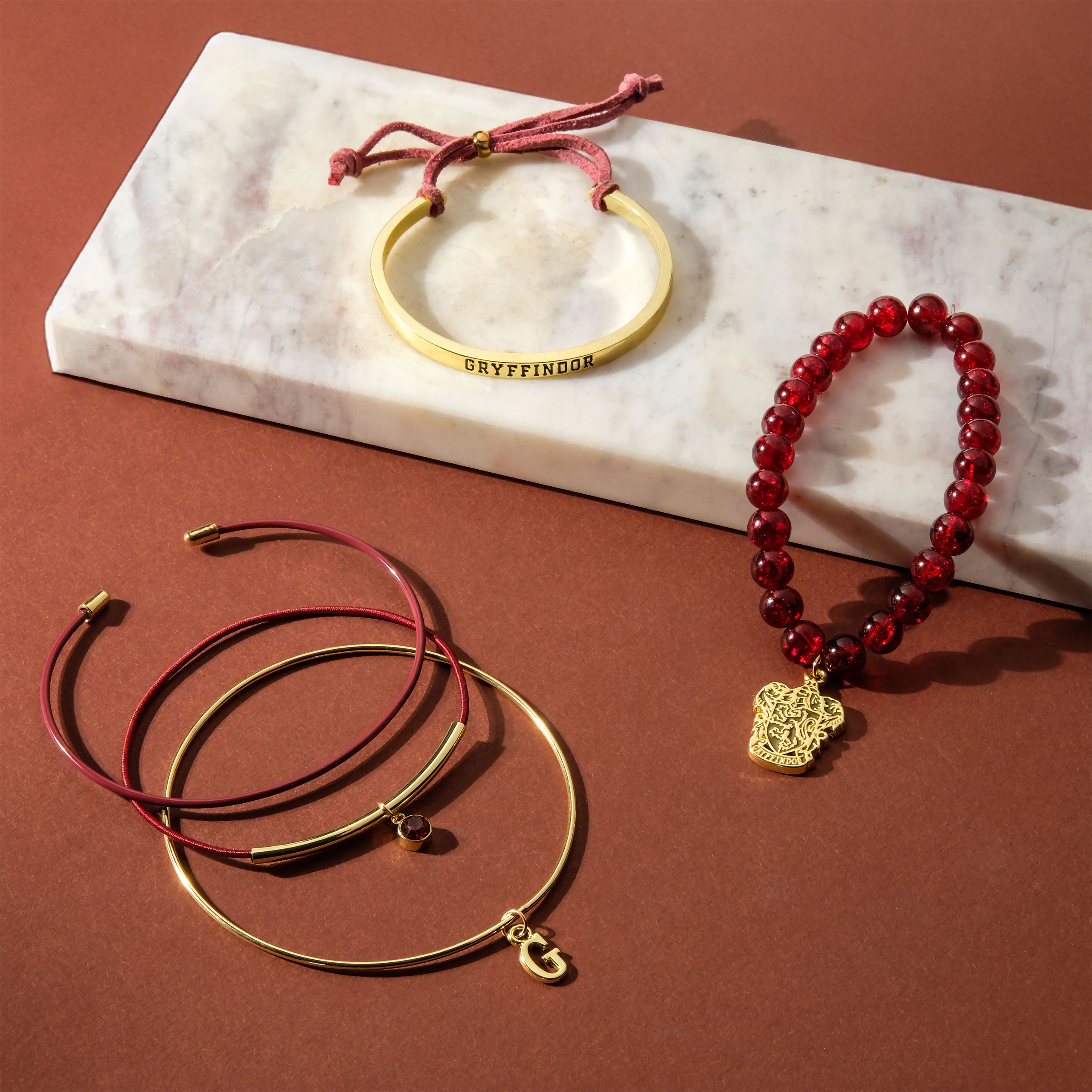 Image produit Harry Potter - Bracelets Gryffondor Set de 5