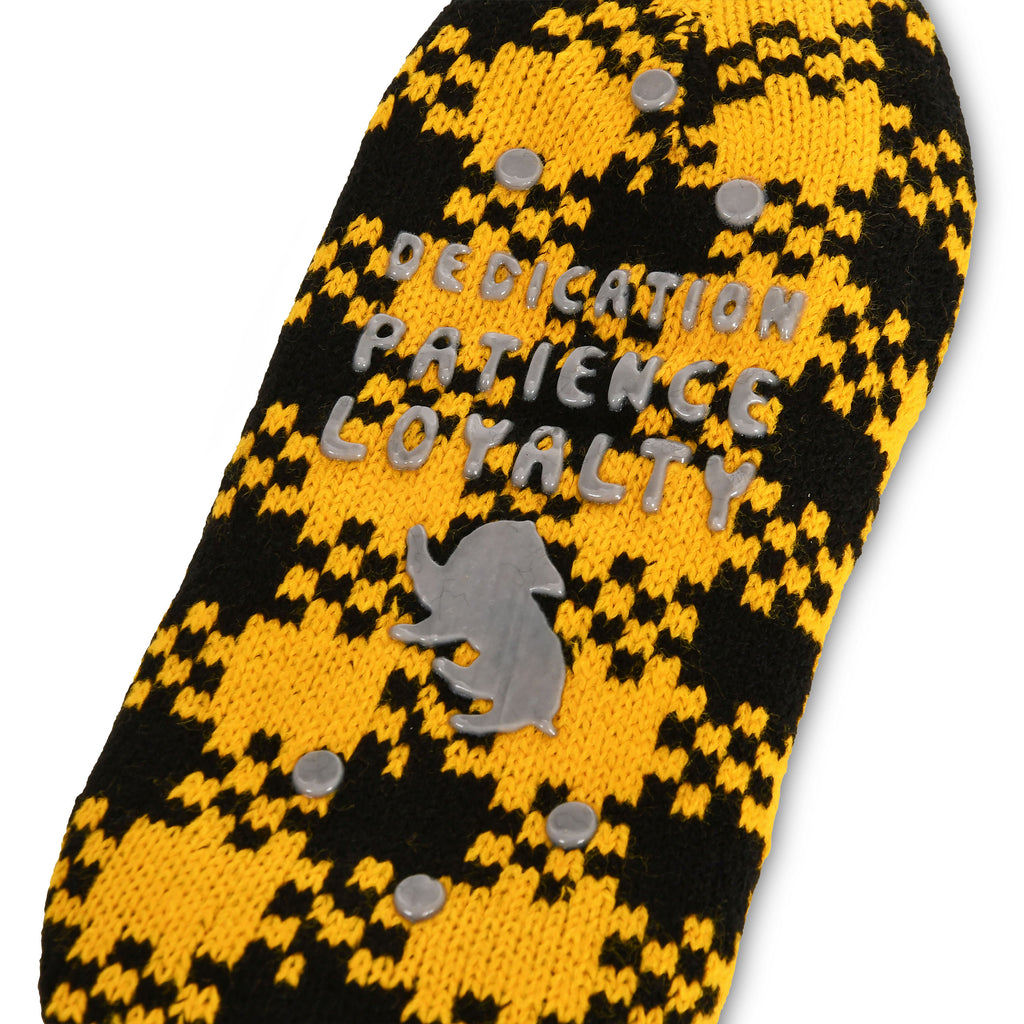 Image produit Harry Potter - Pantoufles en peluche Hufflepuff