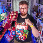 Image produit T-shirt noir des super-héros de Marvel Comics