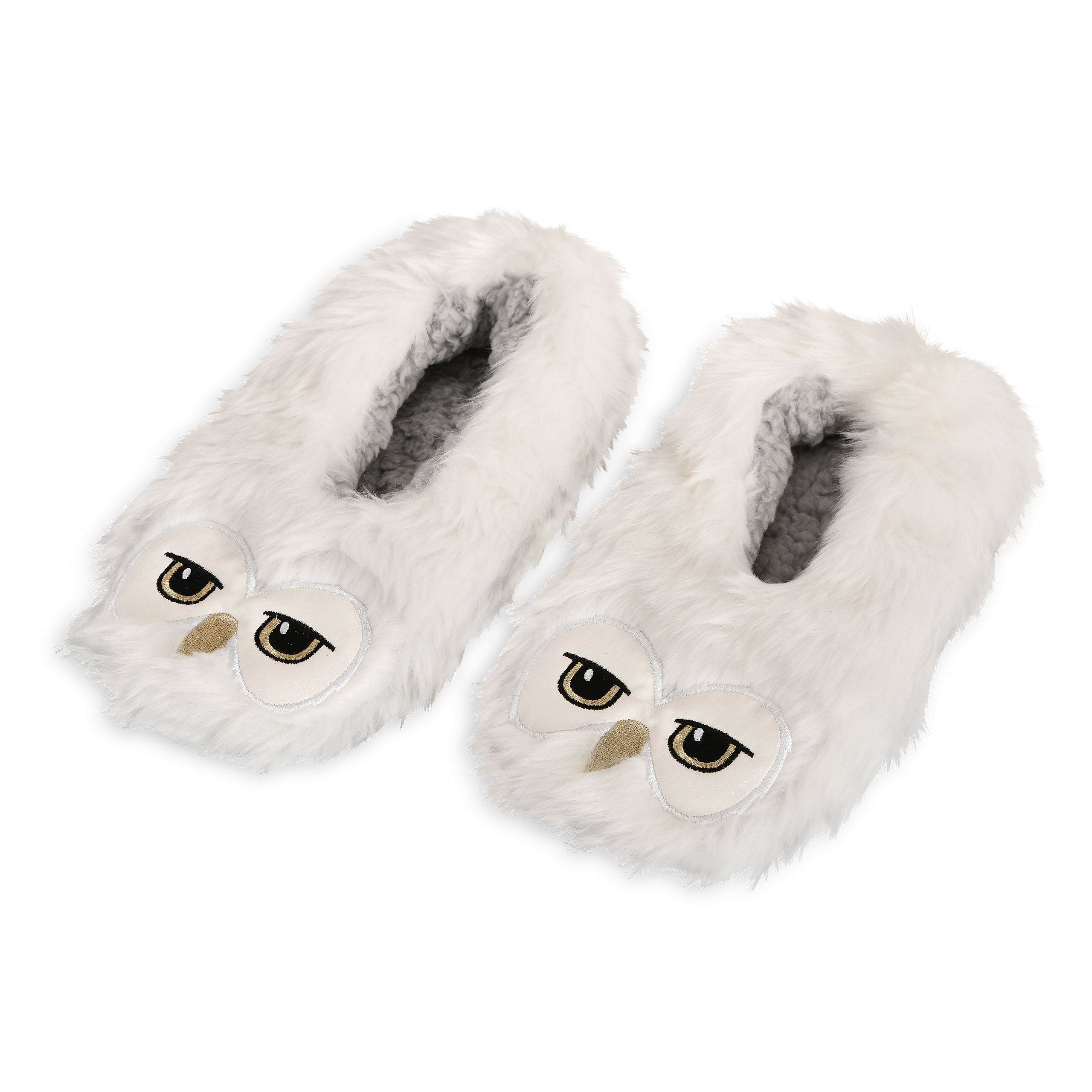Image produit Chaussons en peluche Hedwig - Harry Potter