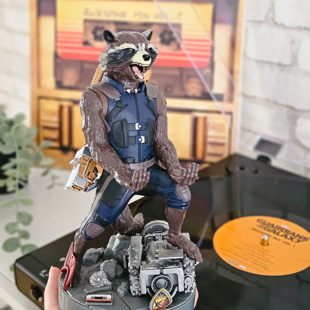 Image produit Les Gardiens de la Galaxie - Figurine Cable Guy Rocket Raccoon