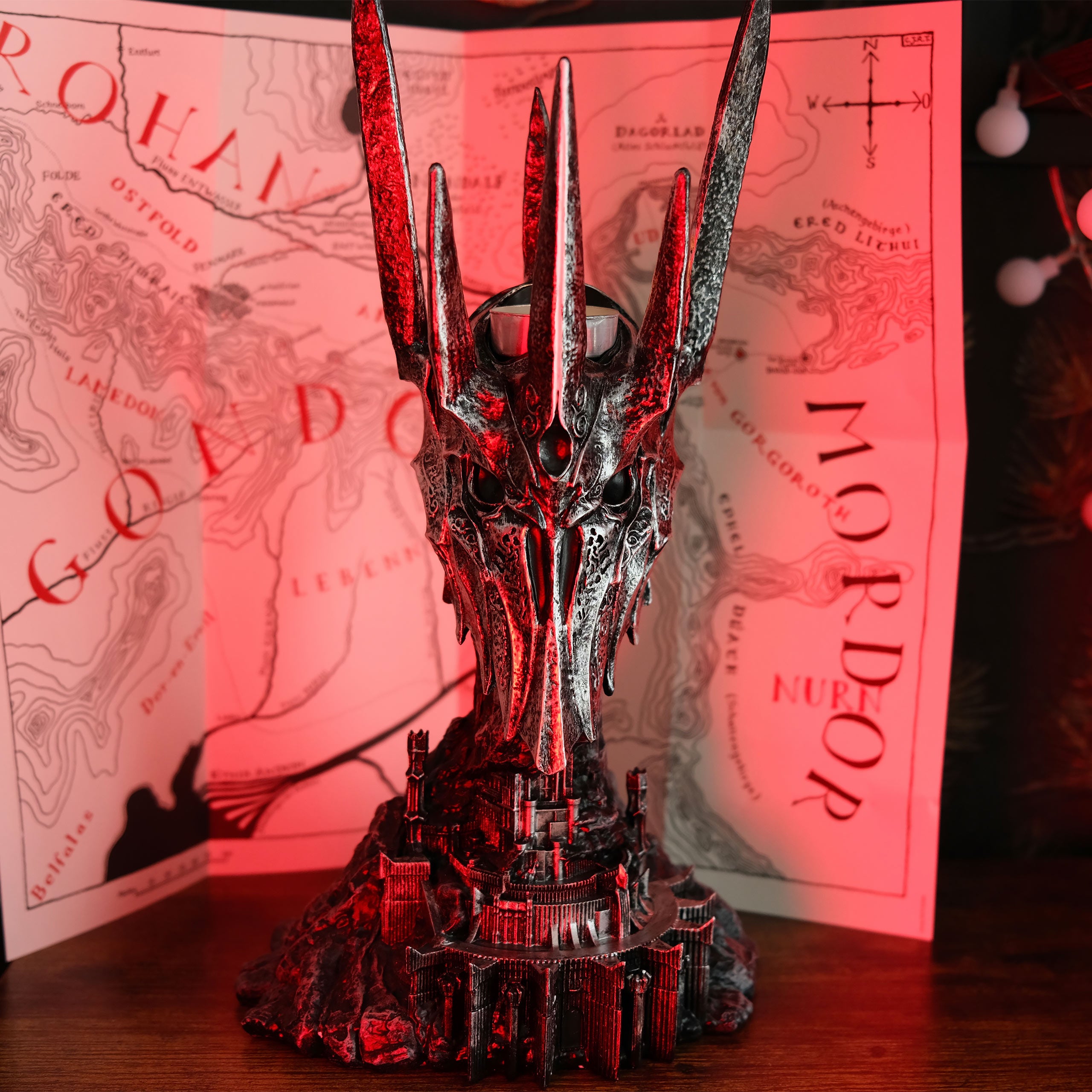 Image produit Le Seigneur des Anneaux - Porte-Bougie Sauron Deluxe