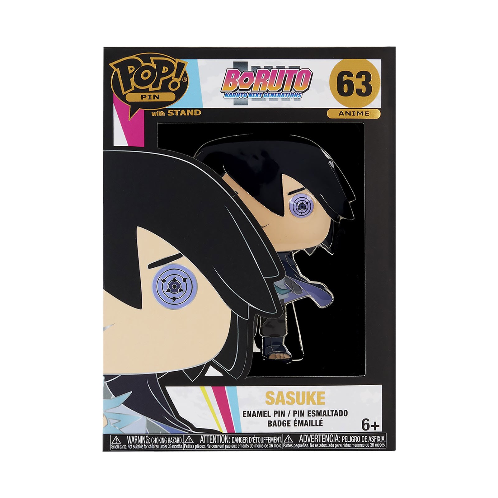 Image produit Boruto Next Generations - Sasuke Funko Pop Pin 10 cm
