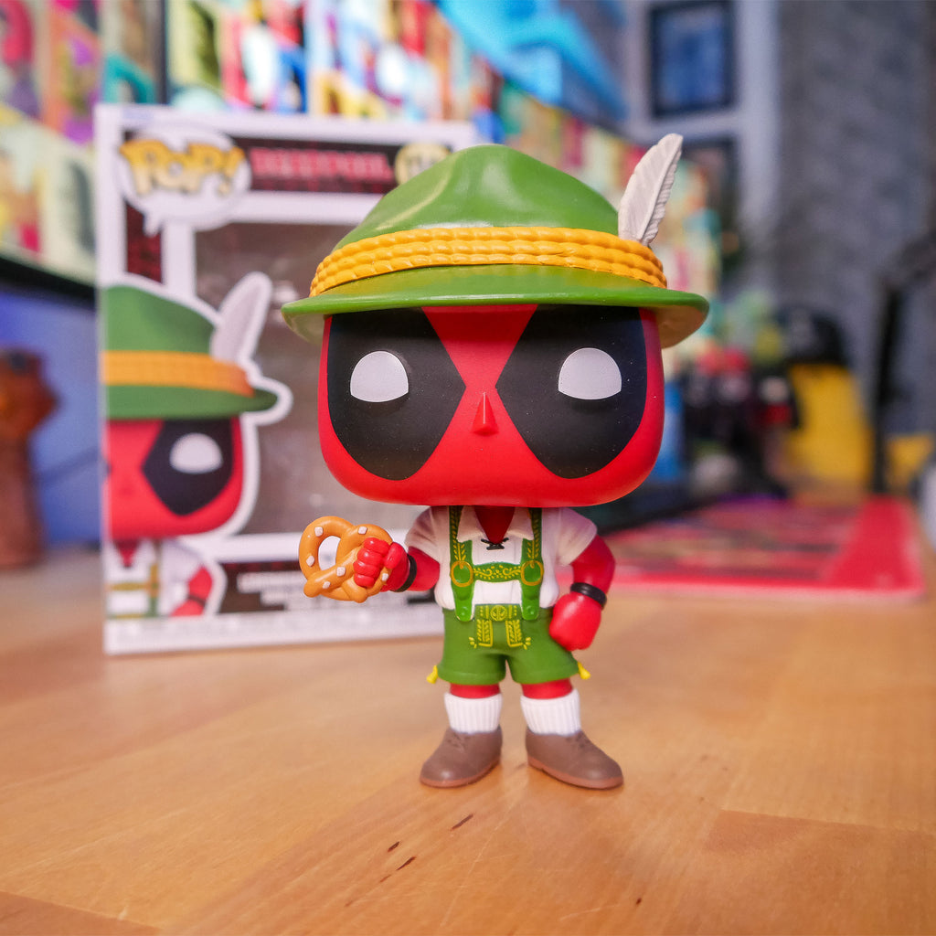 Image produit Deadpool - Figurine Funko Pop en pantalon de cuir
