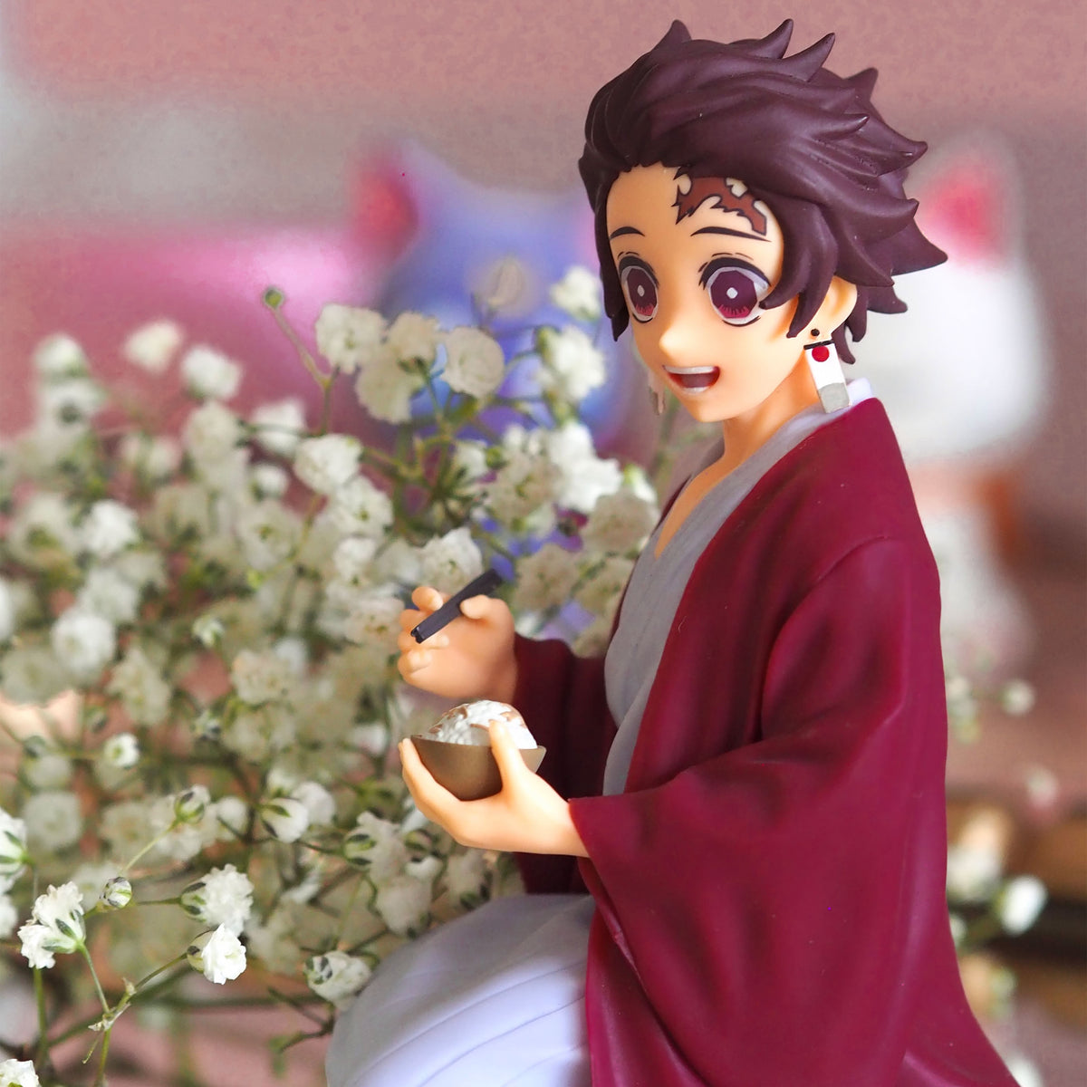 Image produit Demon Slayer - Figurine perchée de Tanjiro Kamado du Swordsmith Village Arc