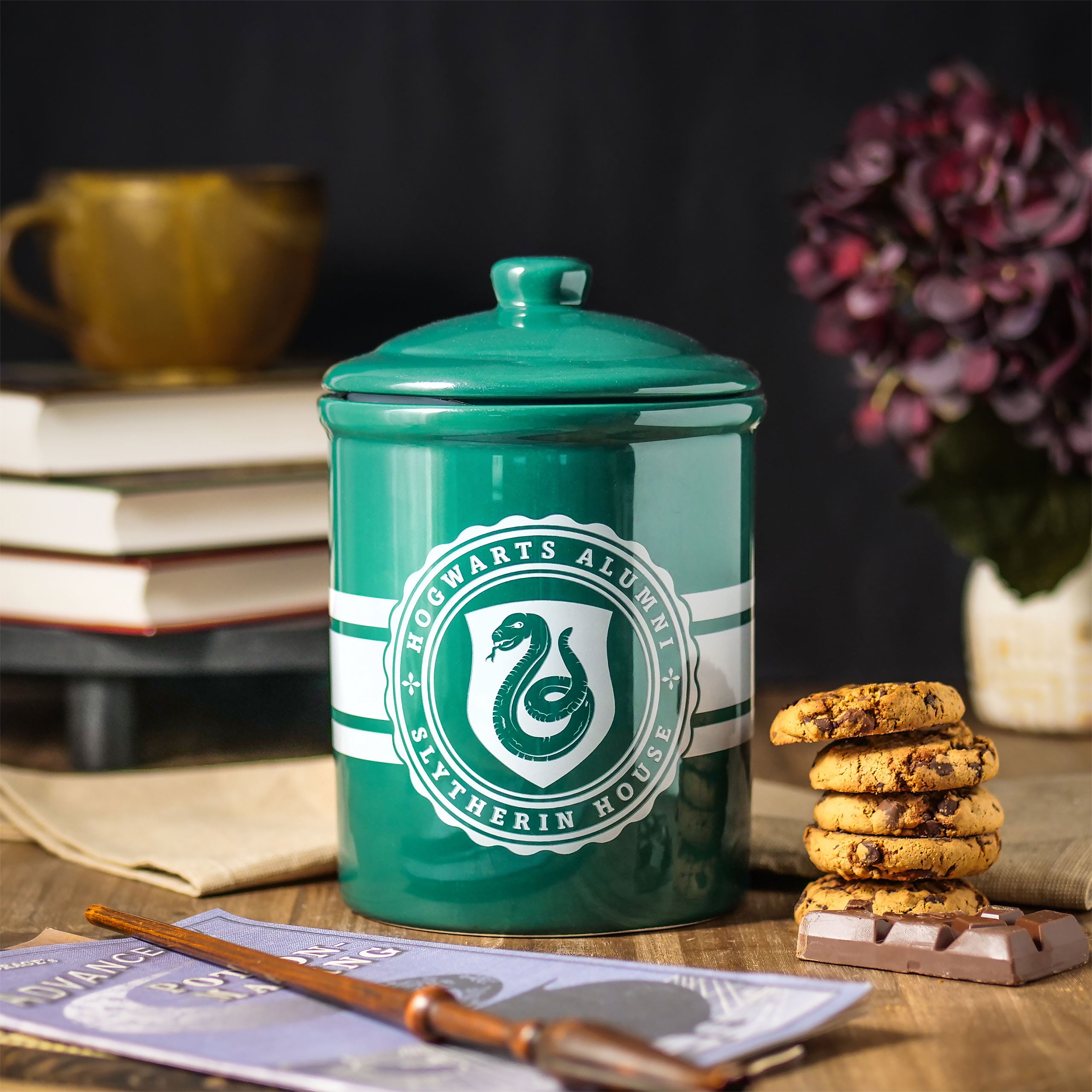 Image produit Boîte à biscuits Slytherin Hogwarts Alumni - Harry Potter