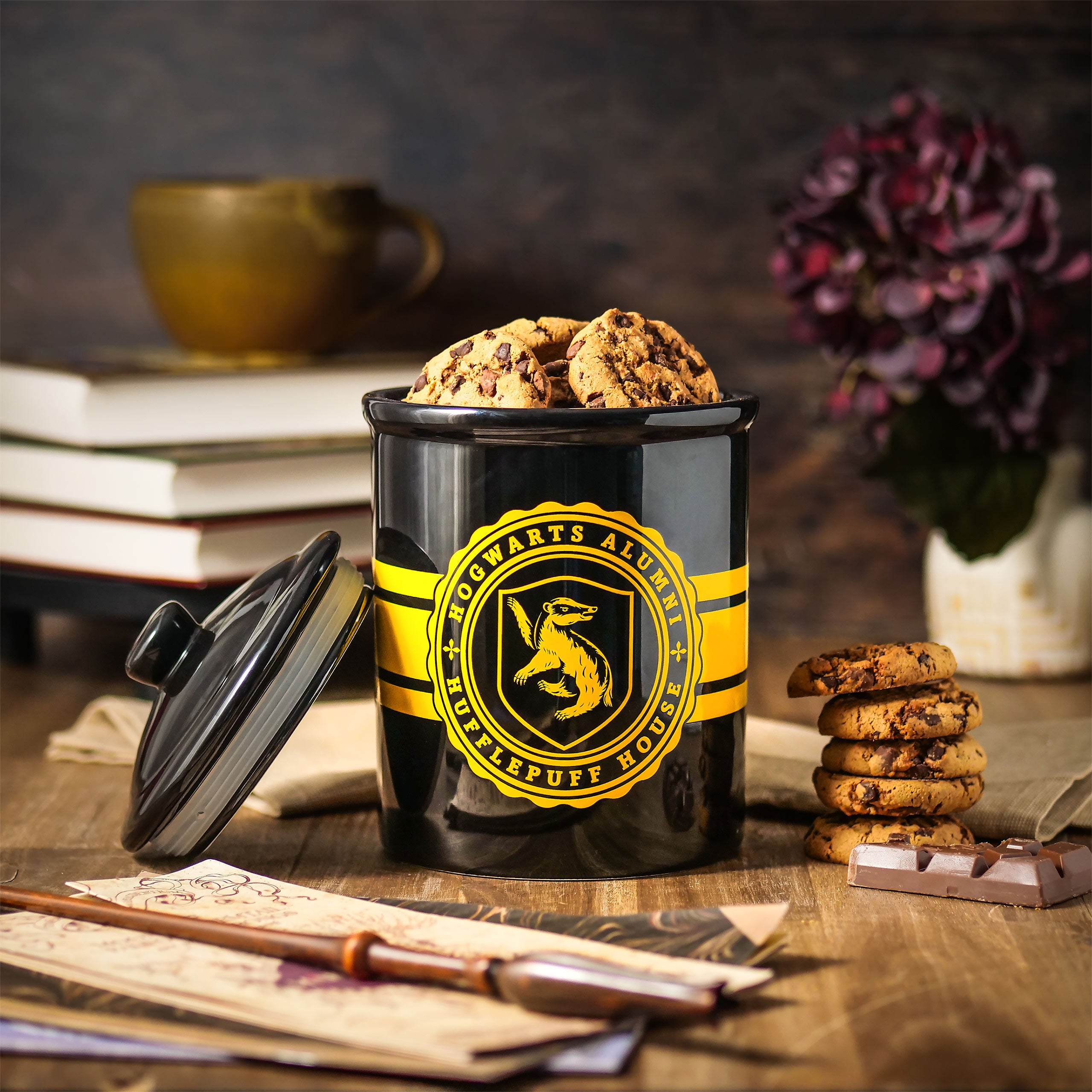 Image produit Boîte à biscuits Hufflepuff Hogwarts Alumni - Harry Potter