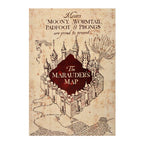 Image produit Harry Potter - Carte des Maraudeurs Art Mural en Bois