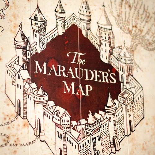Image produit Harry Potter - Carte des Maraudeurs Art Mural en Bois