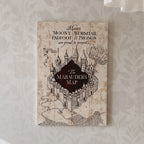 Image produit Harry Potter - Carte des Maraudeurs Art Mural en Bois