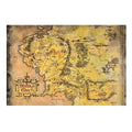 Image produit Seigneur des Anneaux - Carte de la Terre du Milieu sur Bois