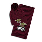 Image produit Bonnet Grogu avec pompon et écharpe - Star Wars The Mandalorian