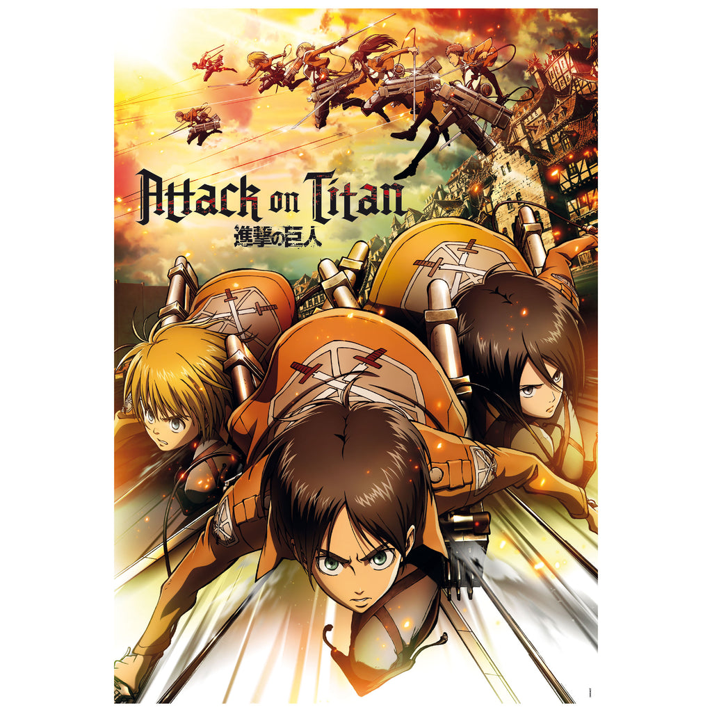 Image produit Attack on Titan - Puzzle d'équipage