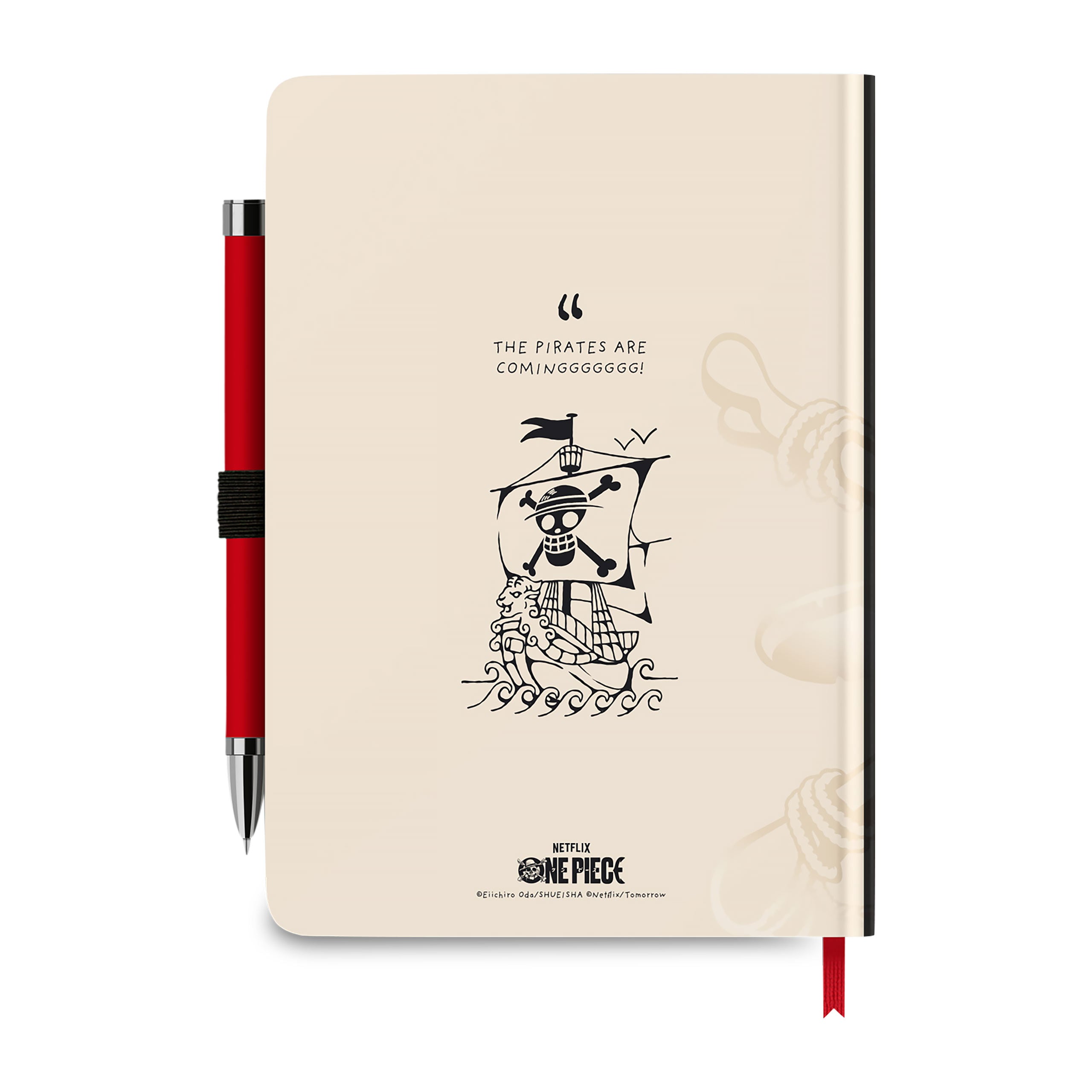 Image produit One Piece - Carnet de notes Pirates du Chapeau de Paille avec stylo à bille