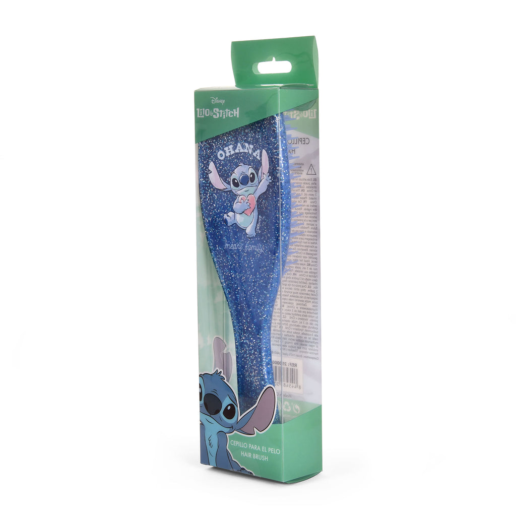 Image produit Brosse à cheveux Stitch Ohana Means Family - Lilo & Stitch