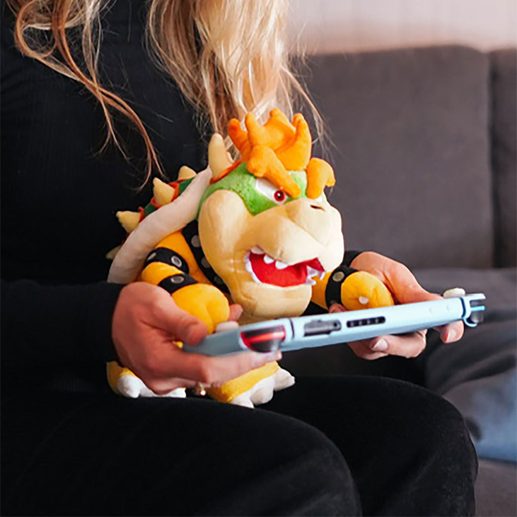 Image produit Super Mario - Figurine en peluche Bowser