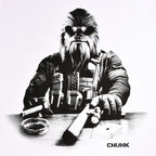 Image produit T-shirt Agent Chewie pour les fans de Star Wars blanc