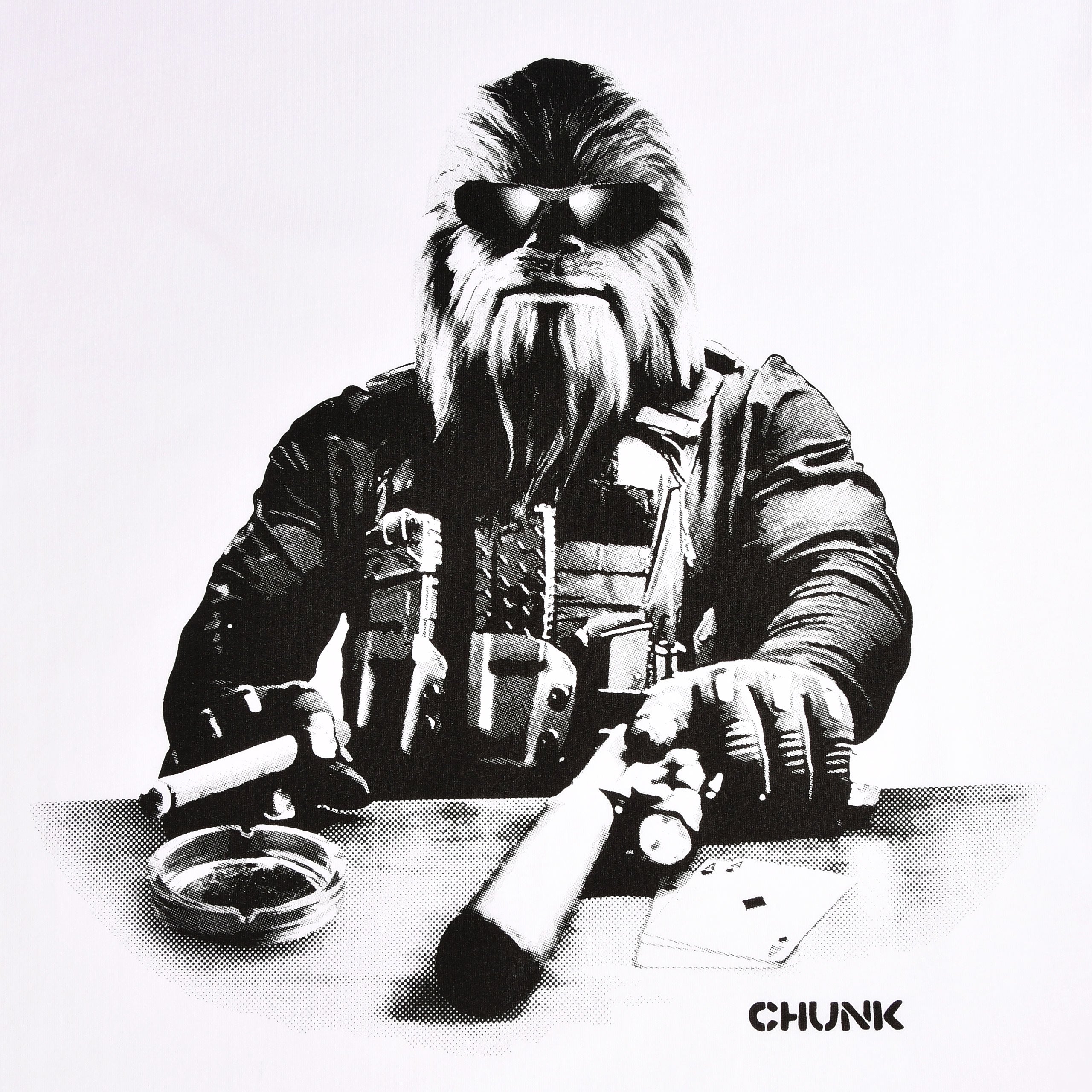 Image produit T-shirt Agent Chewie pour les fans de Star Wars blanc