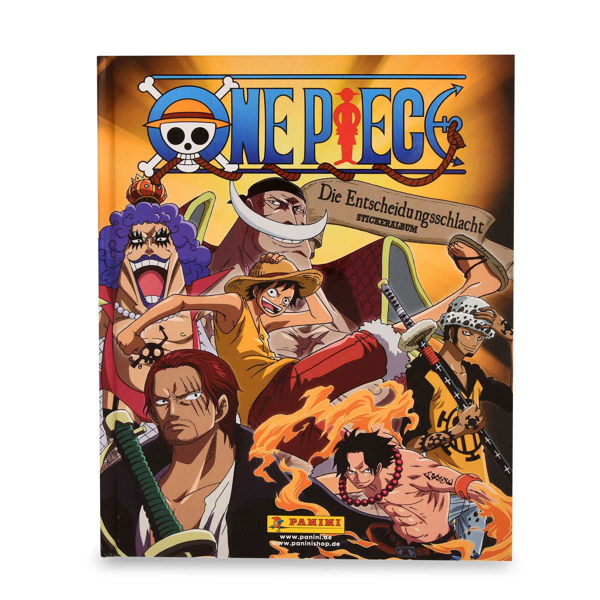 Image produit One Piece - Album d'autocollants de l'équipage de pirates couverture rigide