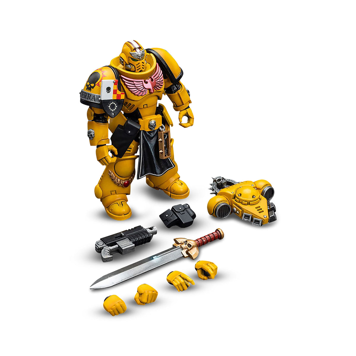 Image produit Warhammer 40k - Lieutenant des Poings Impériaux avec Figurine d'Action d'Épée de Puissance