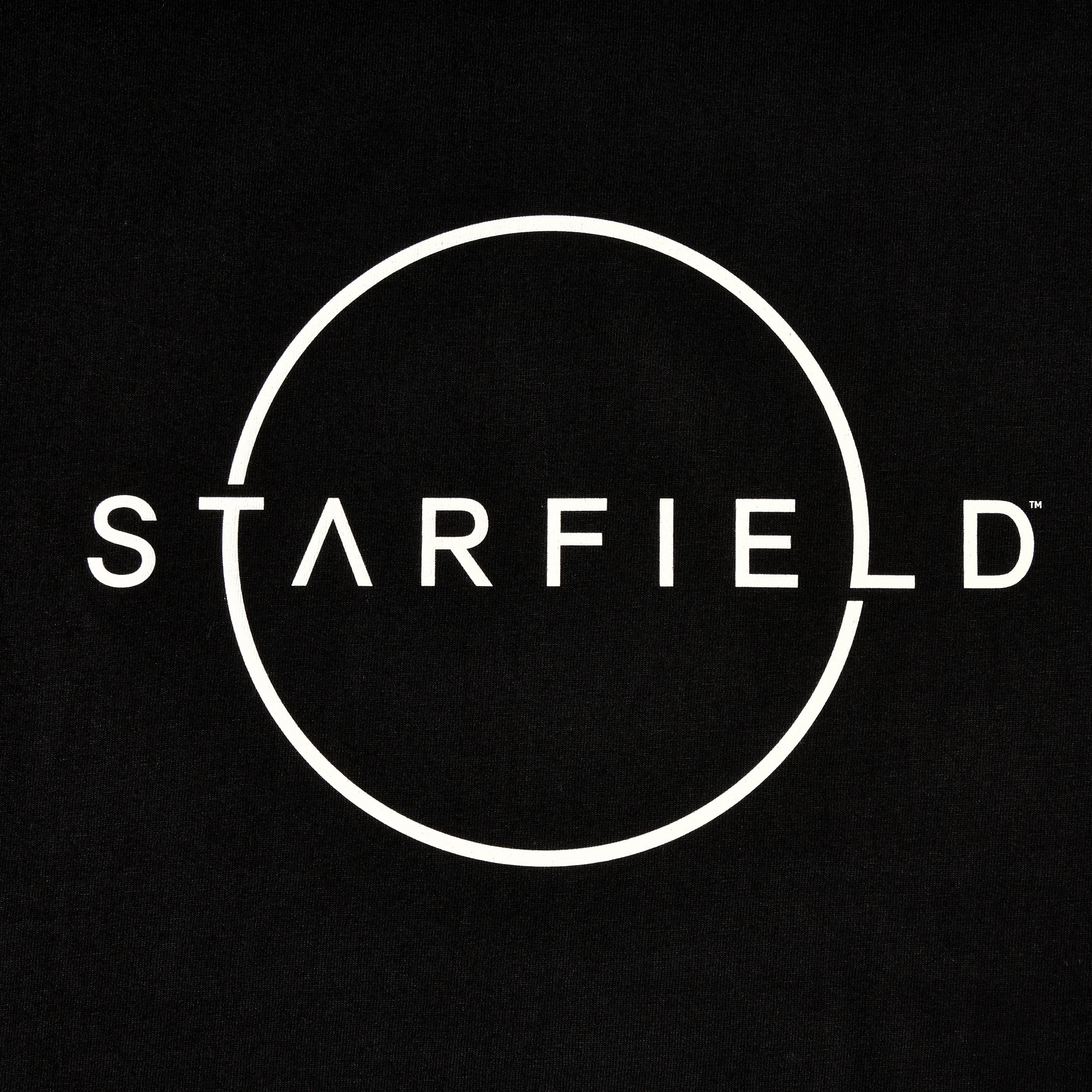 Image produit Starfield - T-shirt logo noir