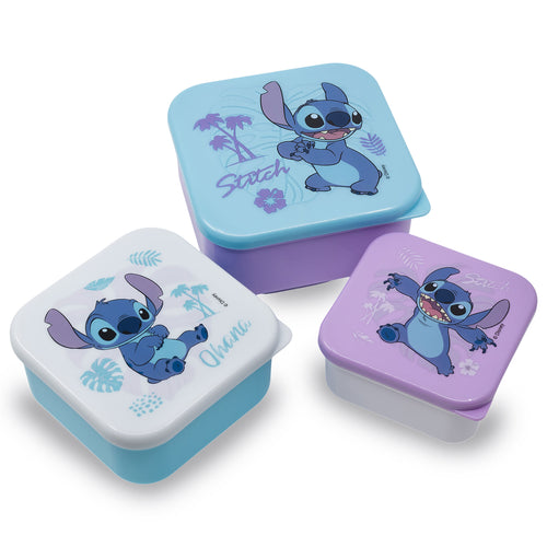 Image produit Stitch Lunchbox Set de 3 - Lilo & Stitch
