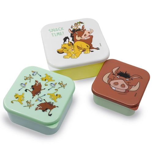 Image produit Le Roi Lion - Simba and Friends Lot de 3 boîtes à lunch