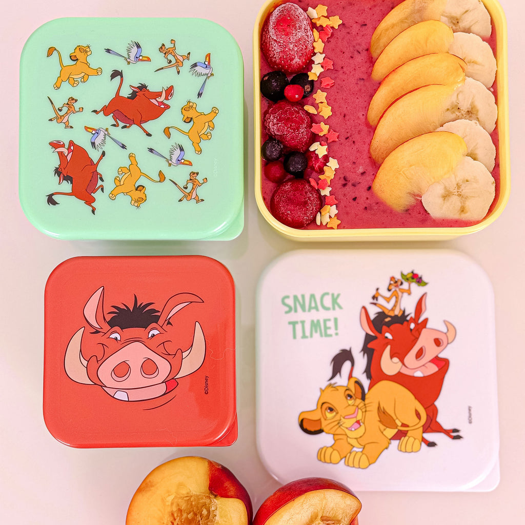 Image produit Le Roi Lion - Simba and Friends Lot de 3 boîtes à lunch
