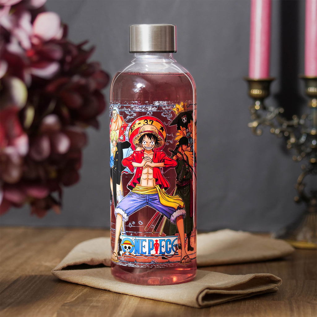 Image produit One Piece - Luffy avec l'équipage Bouteille d'eau