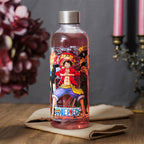 Image produit One Piece - Luffy avec l'équipage Bouteille d'eau