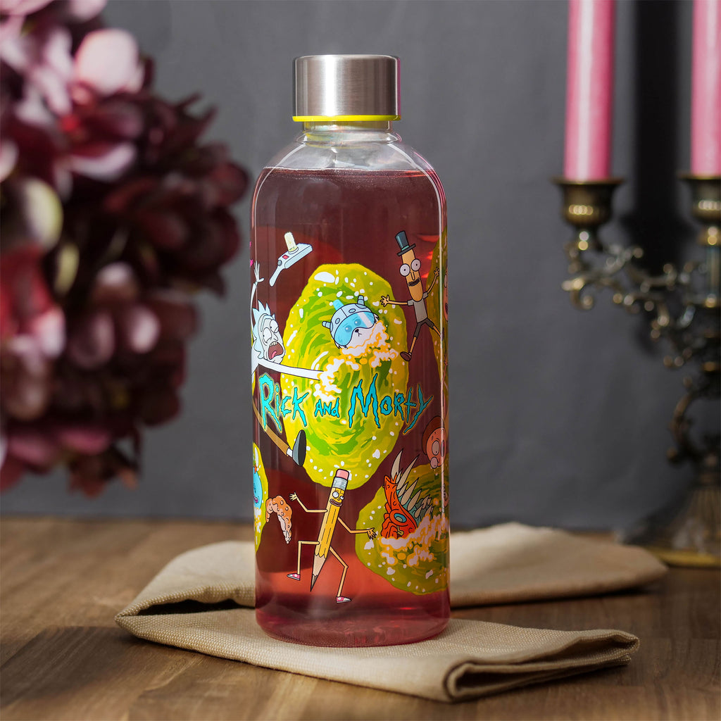 Image produit Rick and Morty - Bouteille d'eau Portal