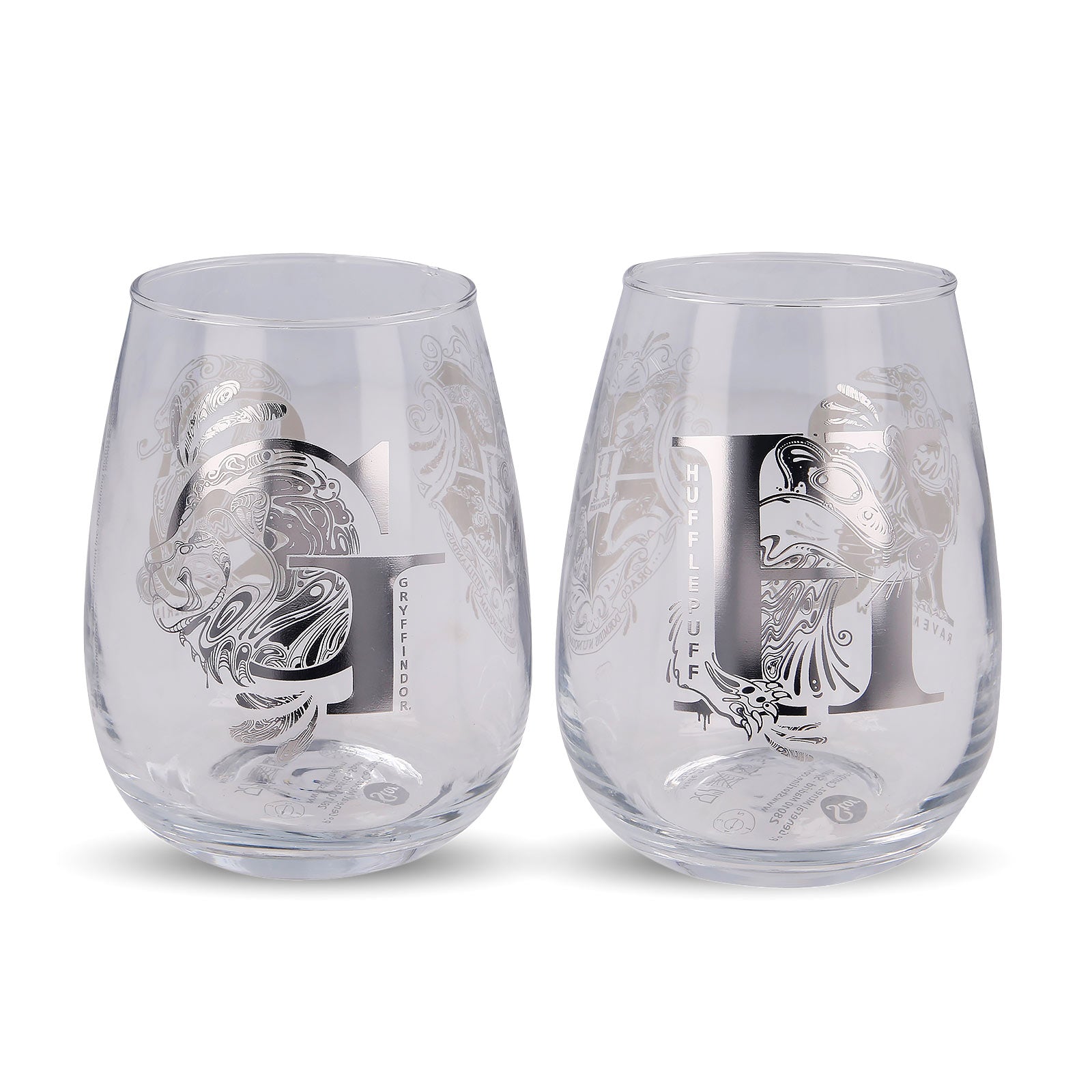 Image produit Harry Potter - Ensemble de 2 verres avec blasons de Poudlard