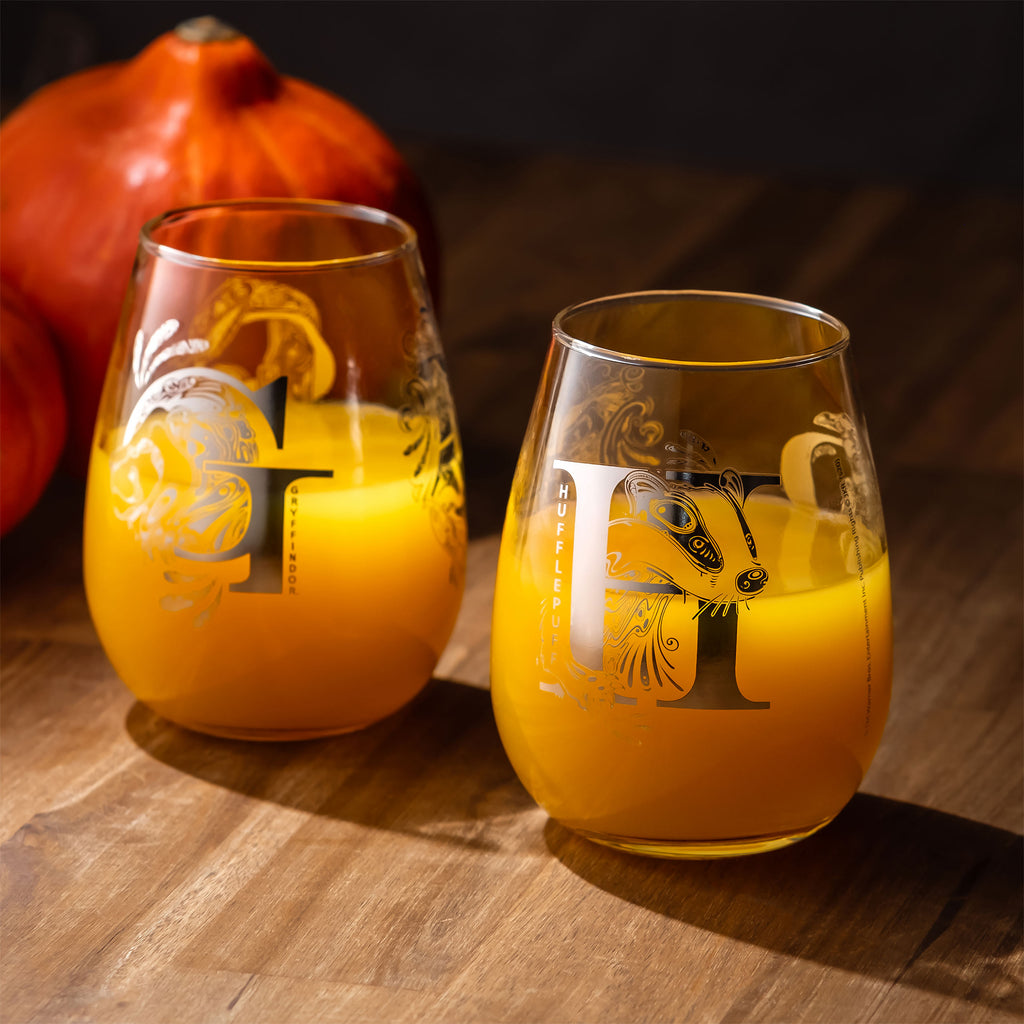 Image produit Harry Potter - Ensemble de 2 verres avec blasons de Poudlard