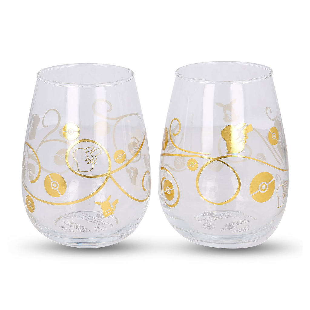 Image produit Pokemon - Lot de 2 verres Pikachu