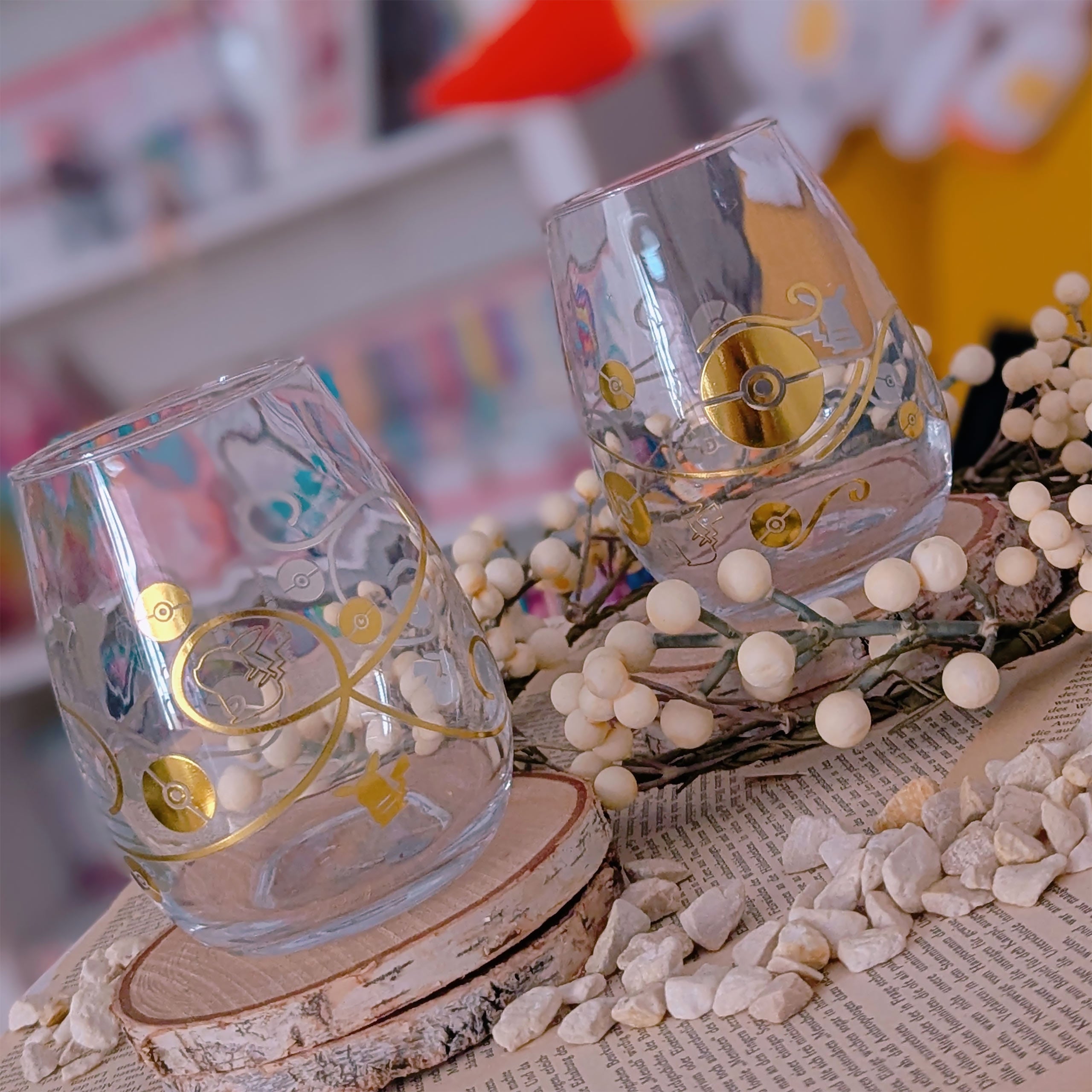 Image produit Pokemon - Lot de 2 verres Pikachu