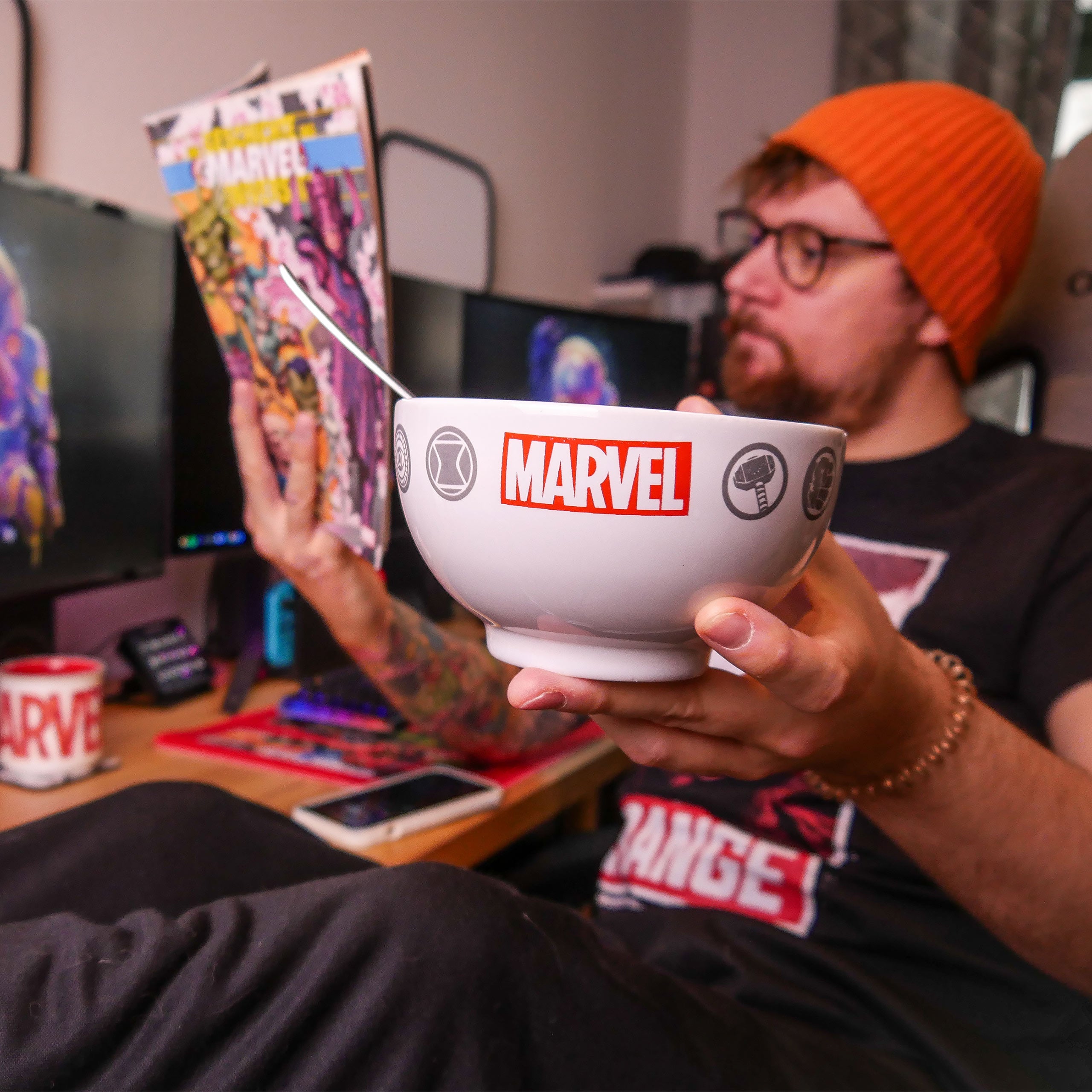 Image produit Marvel - Bol céréales Icons
