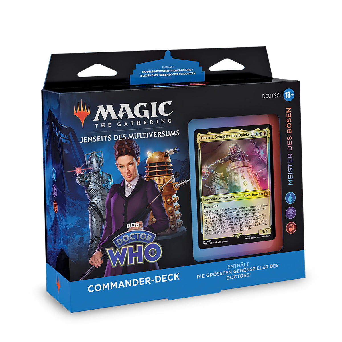 Image produit Doctor Who Maître du mal Commander Deck - Magic The Gathering